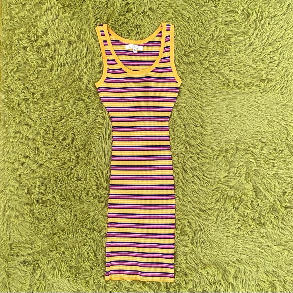 Forever 21 Striped Bodycon Dress